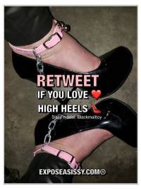 blackmailtoy high heels